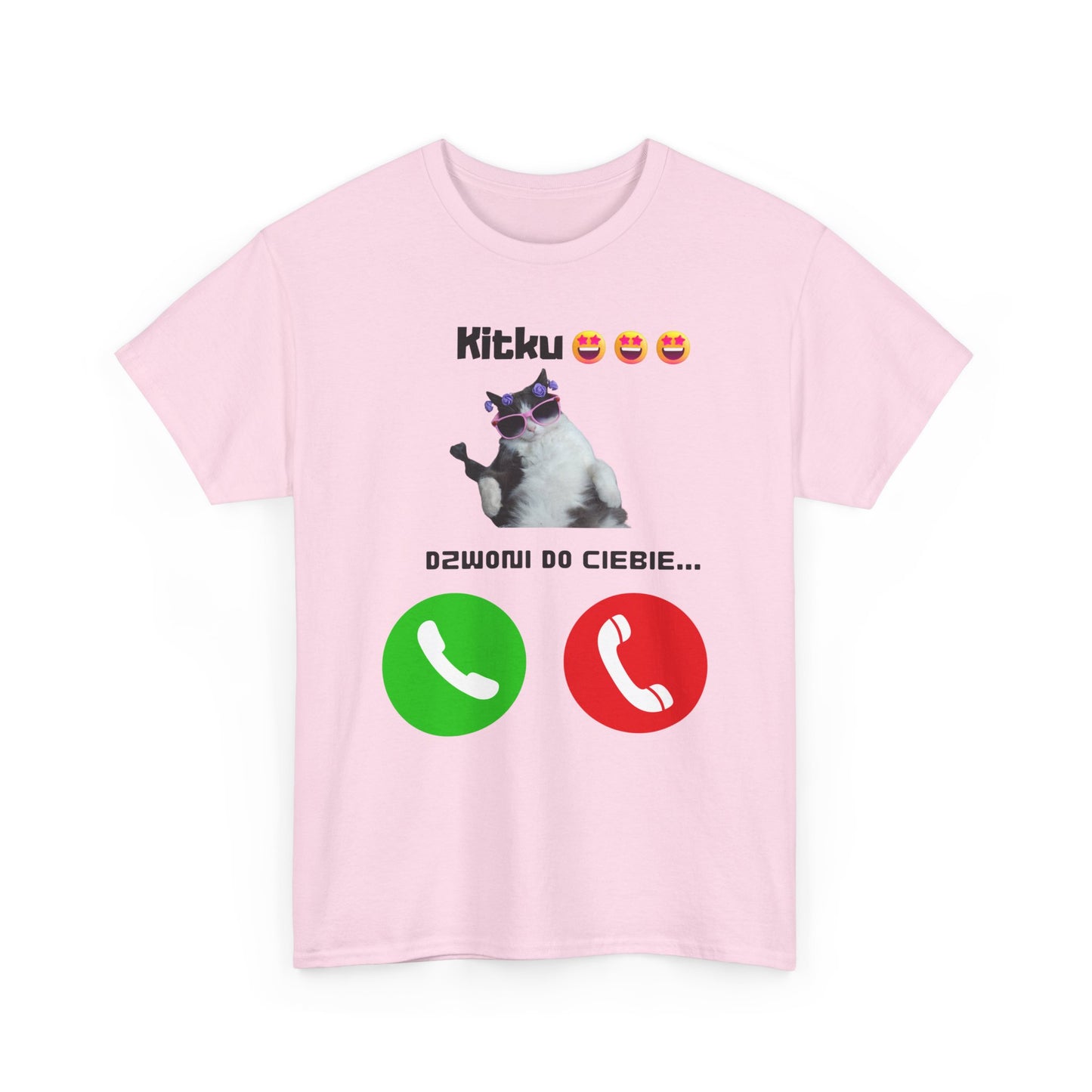 Koszulka Unisex Kitku dzwoni do Ciebie