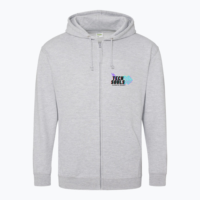 Sweat zippé avec imprimé de TechSouls