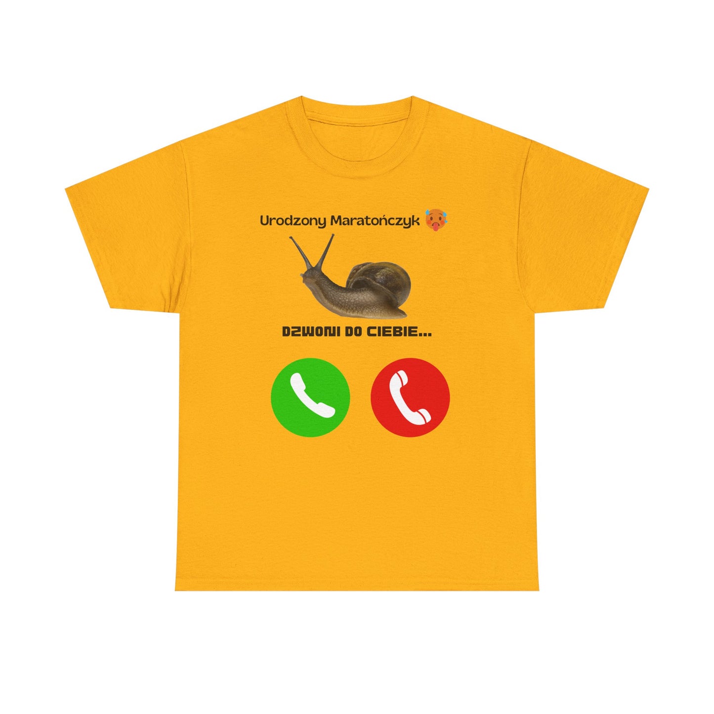 T-shirt unisexe Born Marathon Runner vous appelle...