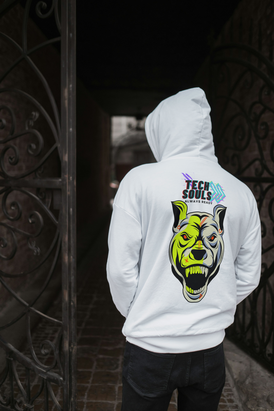 Zip sweatshirt with print from TechSouls