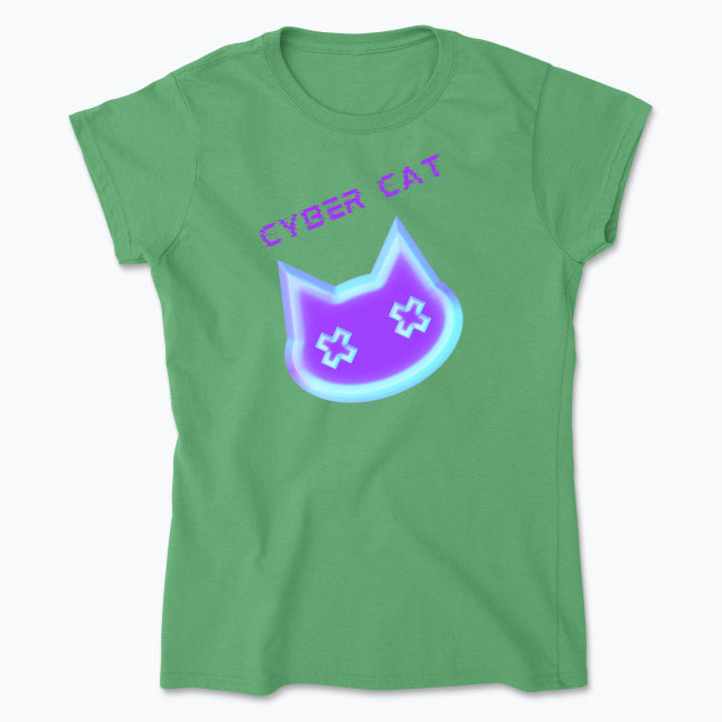 T-Shirt Femme - Cyber ​​Chat
