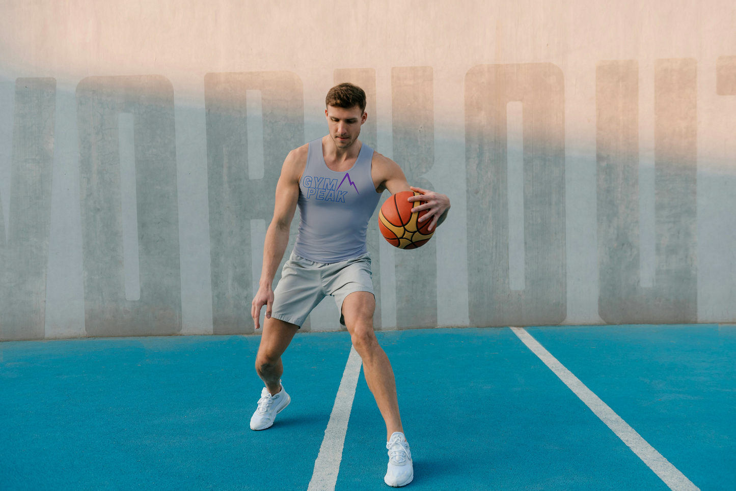 Męski Tank Top-GymPeak